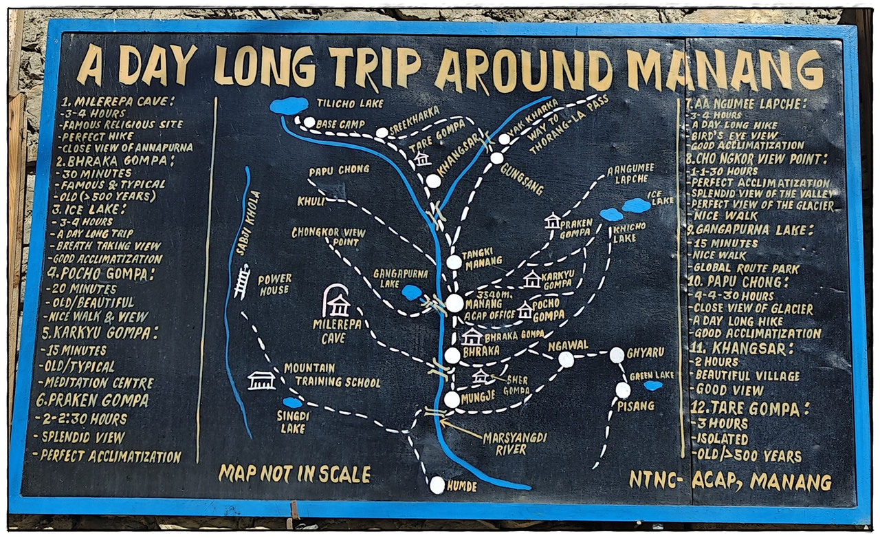 Trekking en Nepal: Annapurna Circuit y Mardi Himal - Blogs de Nepal - AC día 6: Bhraka (3500 m) a Manang (3570 m) (1)