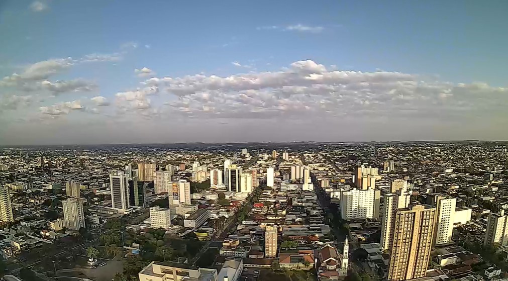 Campo Grande nesta manhã de quinta-feira