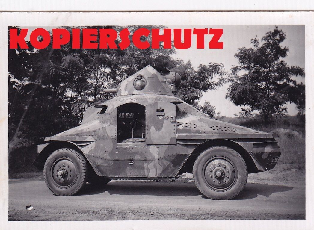 erbeuteter ungarischer 39M Csaba Panzer-Spähwage