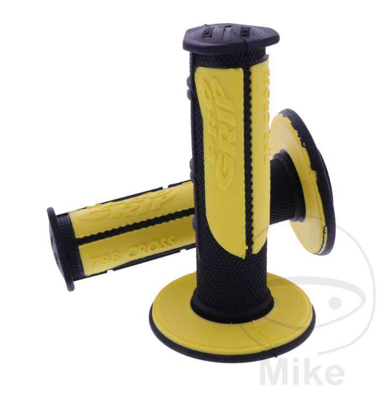 Pro Grip Griffe Gel SCHWARZ-GELB (ohne Loch)