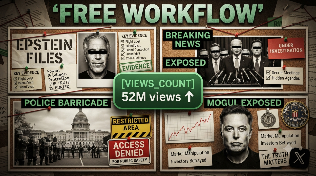 Result of: Investigative 'Crime Board' YouTube Thumbnail Design