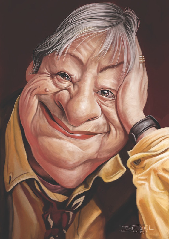 Gloria Fuertes portrait
