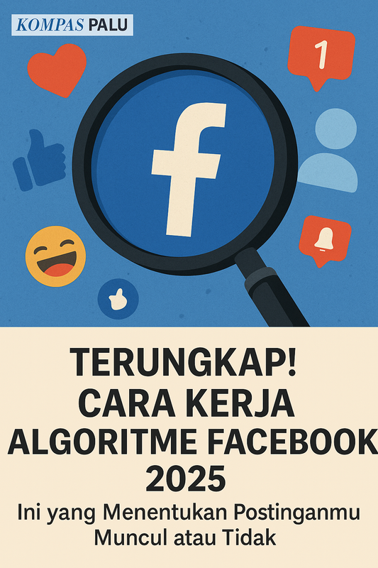 Ilustrasi algoritme Facebook terbaru