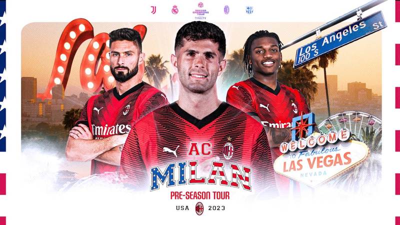 milan amichevoli usa 2023
