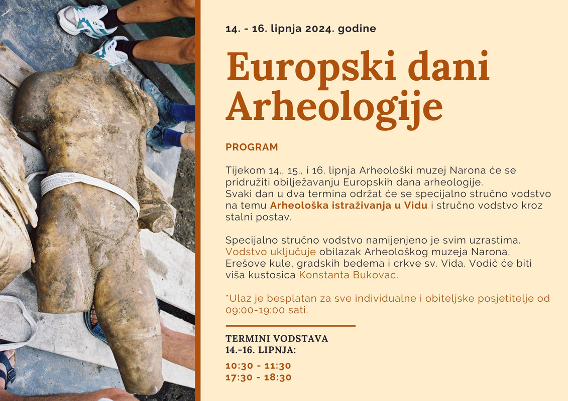 AMN – Europski dani arheologije [PRESS]