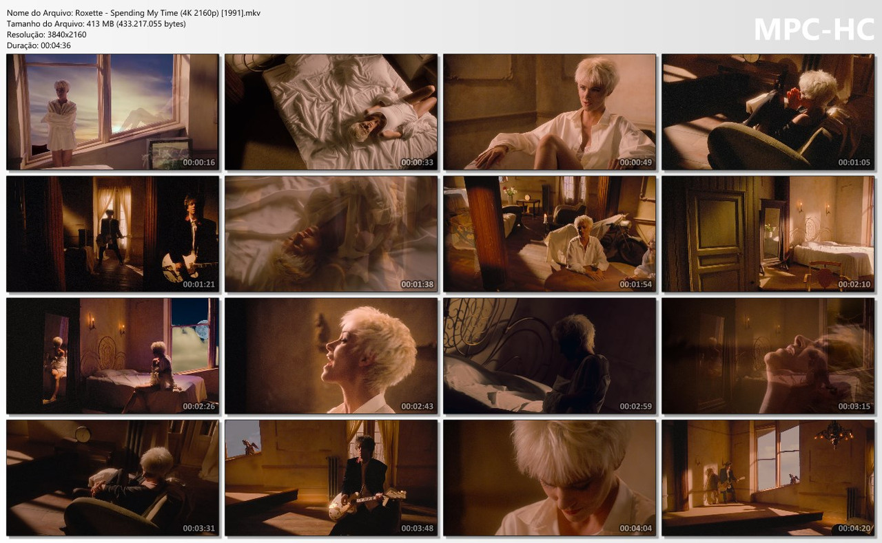 Roxette - Spending My Time (Official Video 4K 2160p) [1991]