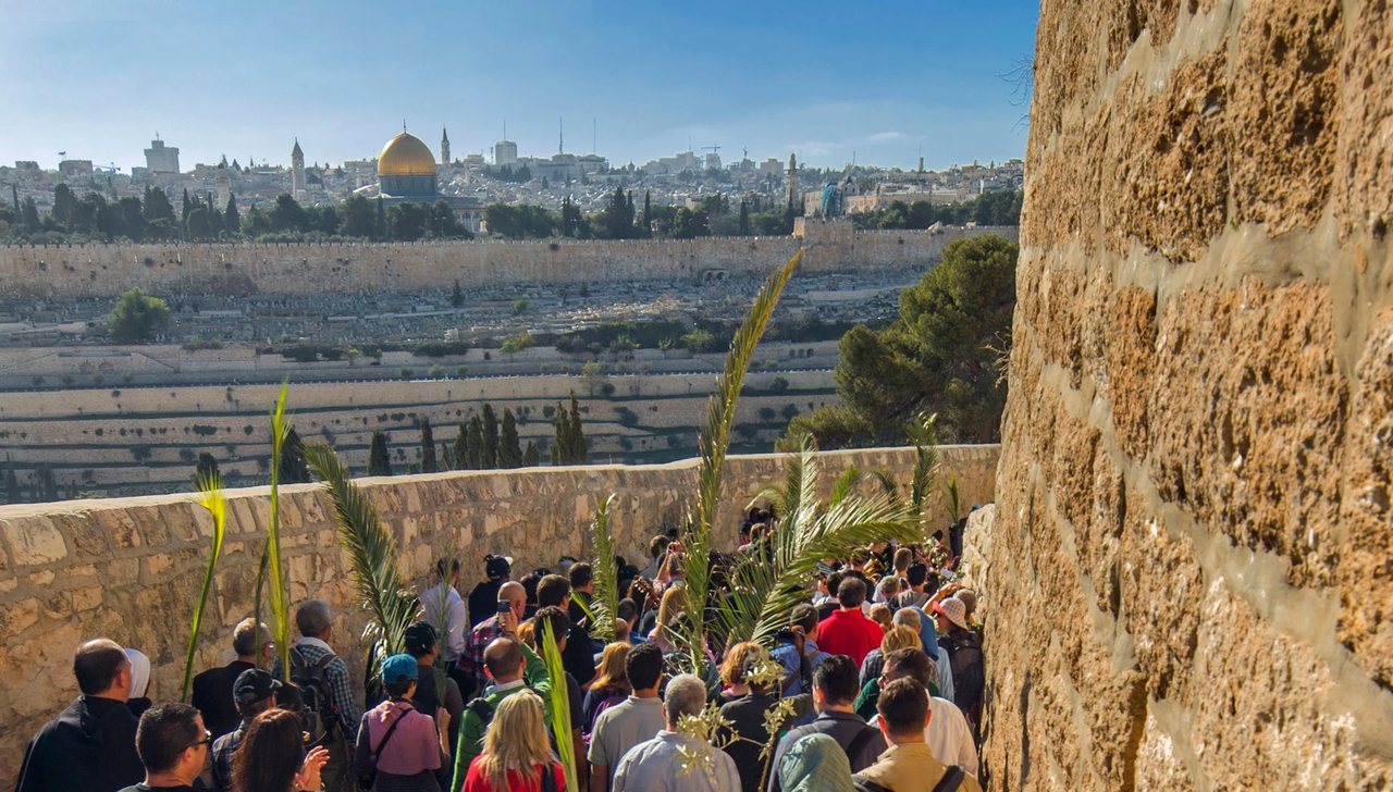 Jerusalén celebra la Semana Mayor de Semana Santa sin restricciones por COVID-19
