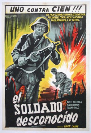 Cartel de El soldado desconocido Cartel de El soldado desconocido