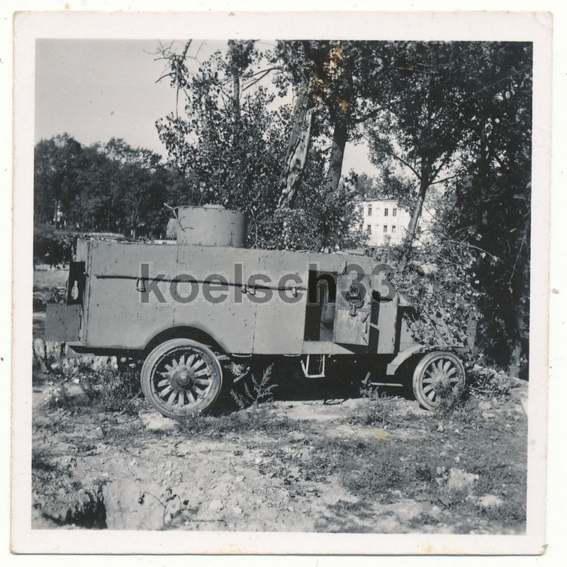 polnischer Radpanzer Panzerspähwagen Austin Puti