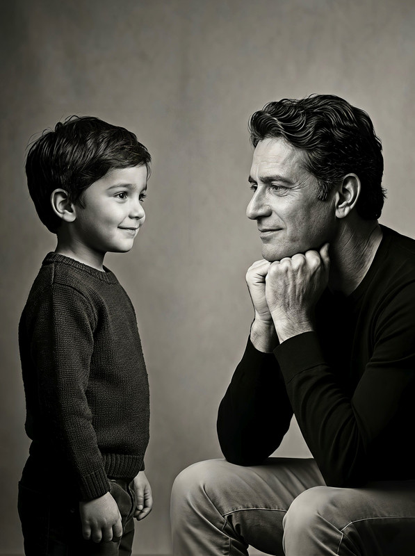 Then and Now Portrait