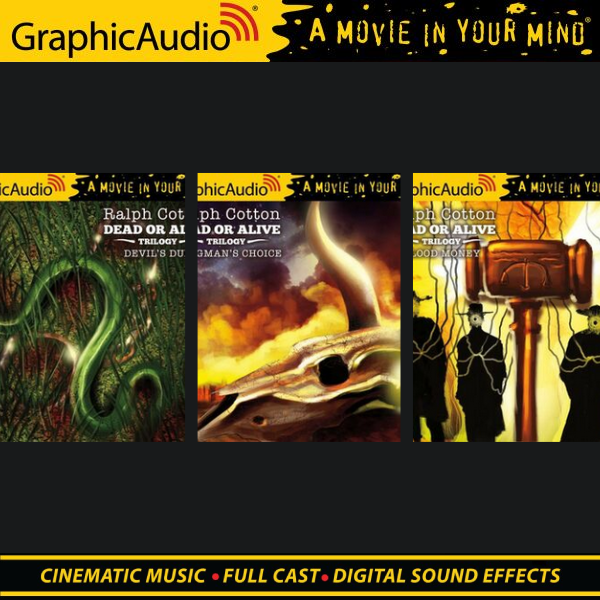 Ralph Cotton Dead or Alive Trilogy (1-3 Series Set)