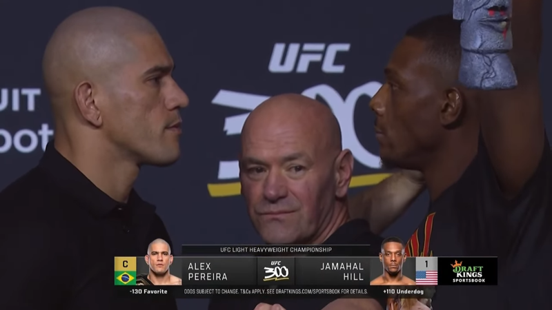 Бойците от UFC 300 лице в лице