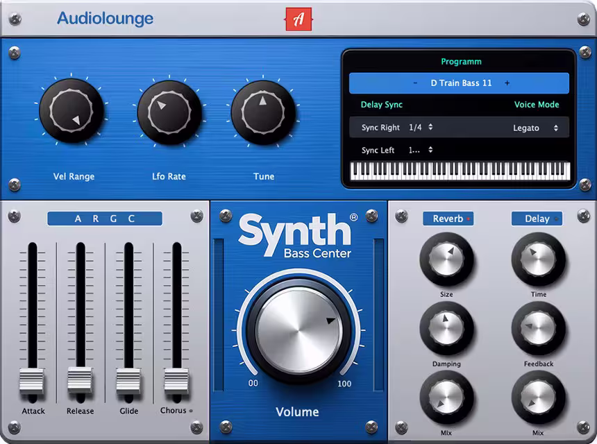 Audiolounge Synth Bass Center