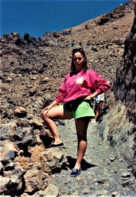 Paseando por España-1991/2015-Parte-1 - Blogs of Spain - PARQUE NACIONAL DEL TEIDE-JULIO-1991-ISLAS CANARIAS (7)