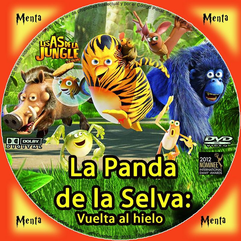 La Panda De La Selva Vuelta Al Hielo Custom por MENTA cd 80 - La panda de la selva: vuelta al hielo [HDRip] [Castellano] [Animación] [2011] [Uptobox]