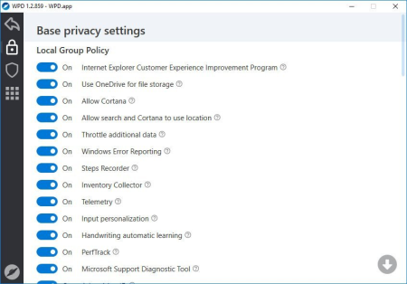 WPD (Windows Privacy Dashboard) 1.3.1577 Multilingual