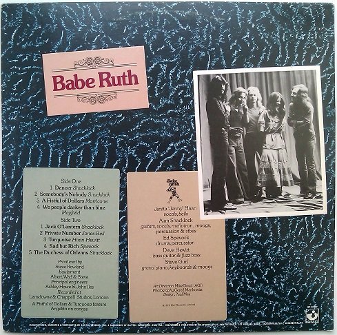 Babe Ruth - Babe Ruth (1975) [Vinyl Rip 24/192] Lossless+MP3