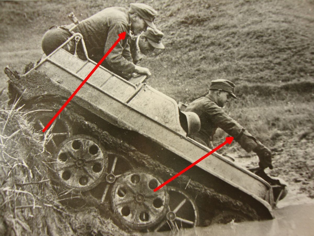 KETTENKRAD DER DIVISION GD, Sd.Kfz.2, Ärmelstrei