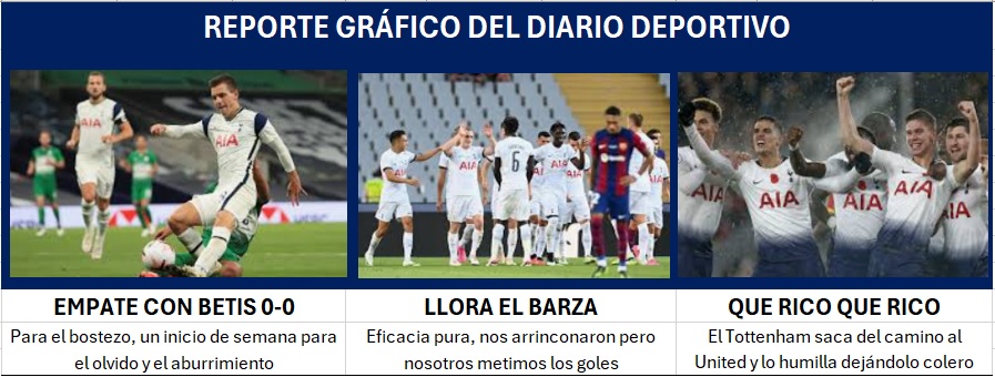 Diario Deportivo * Tottenham Spurs Noticia