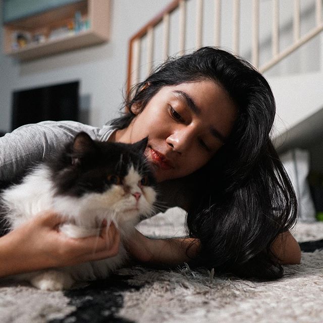 Penyayang hewan, ini 7 potret Fanny Ghassani rawat kucing kesayangan