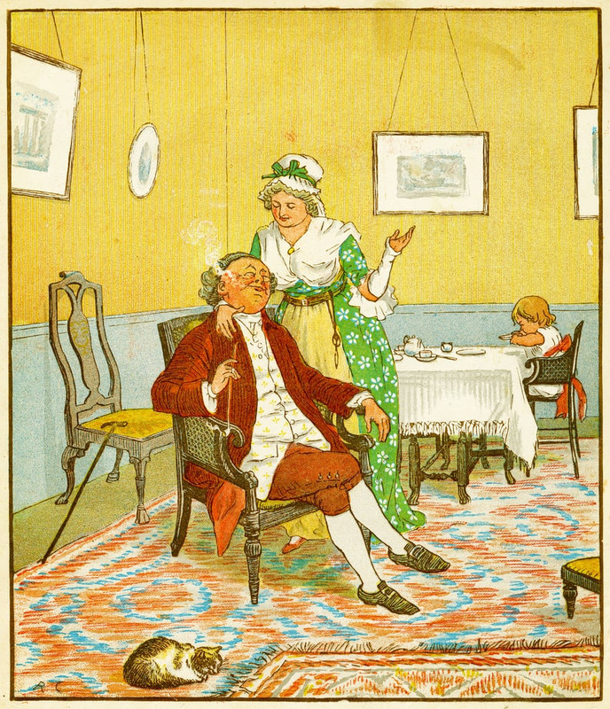 Randolph-Caldecott-Frontice-piece-The-Diverting-History-of-John-Gilpin-1878-Meister-Drucke-64148