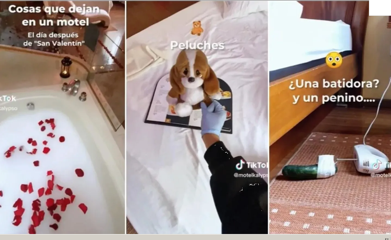 San Valentín: parejas dejaron en un motel hasta una batidora con un pepino