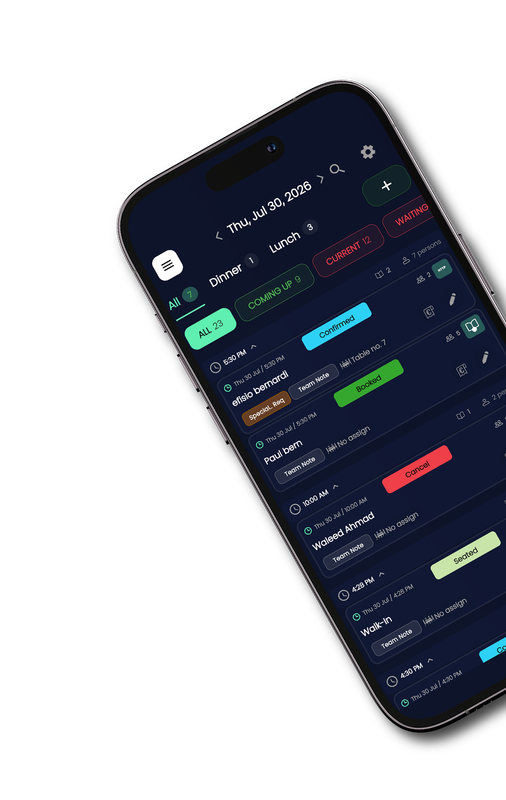 MealApp Orders & Reservations