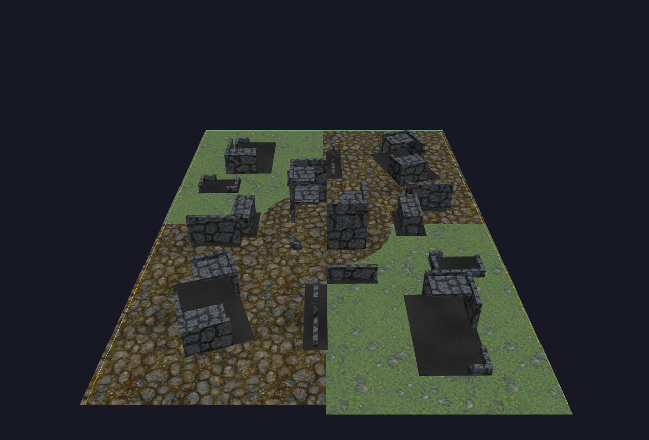 layout a purge the foe vs disruption 3d