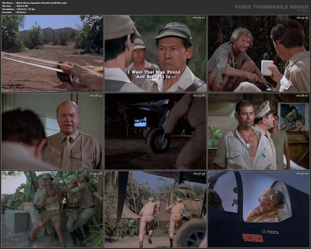 Black Sheep Squadron S01e04 Small War.mkv