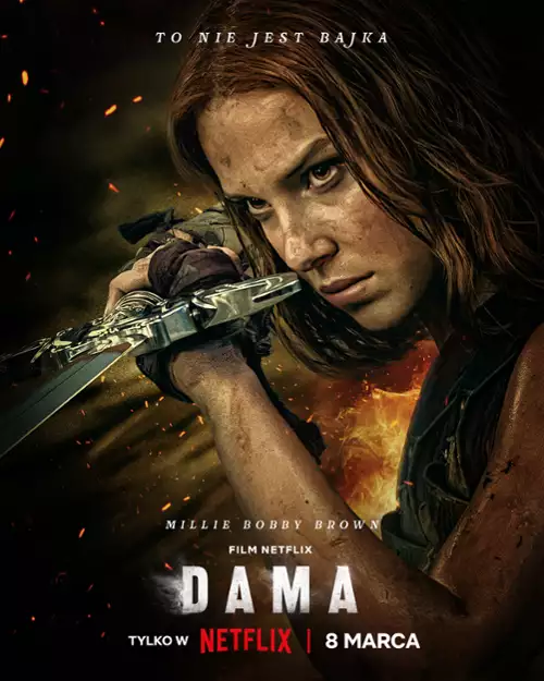 Dama / Damsel (2024) PLDUB.1080p.BRRip.H264.AC3-d11 / Dubbing PL
