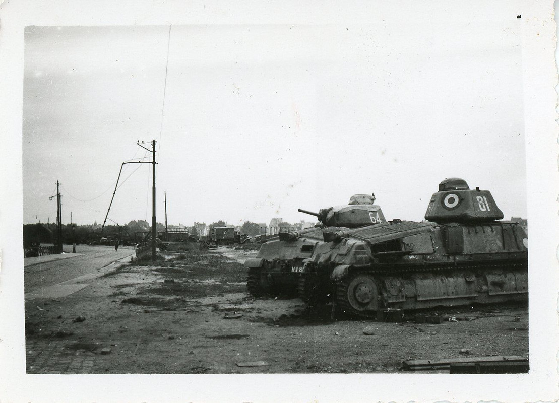 Panzer Tank Belgien Kämpfe Foto