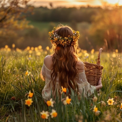 sunset-flower-girl-stockcake.jpg