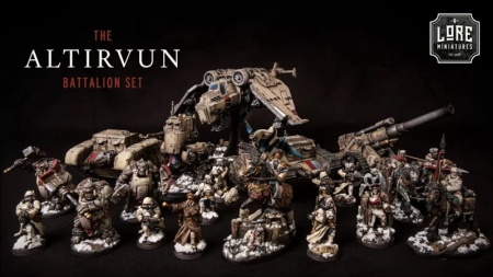 The Altivrun Battalion Set and The Altirvun Core Set — Lore Miniatures – 3D Print Model
