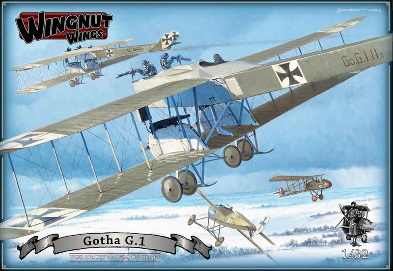1/32 - Gotha G.1 & Gotha UWD by Wingnut Wings - released
