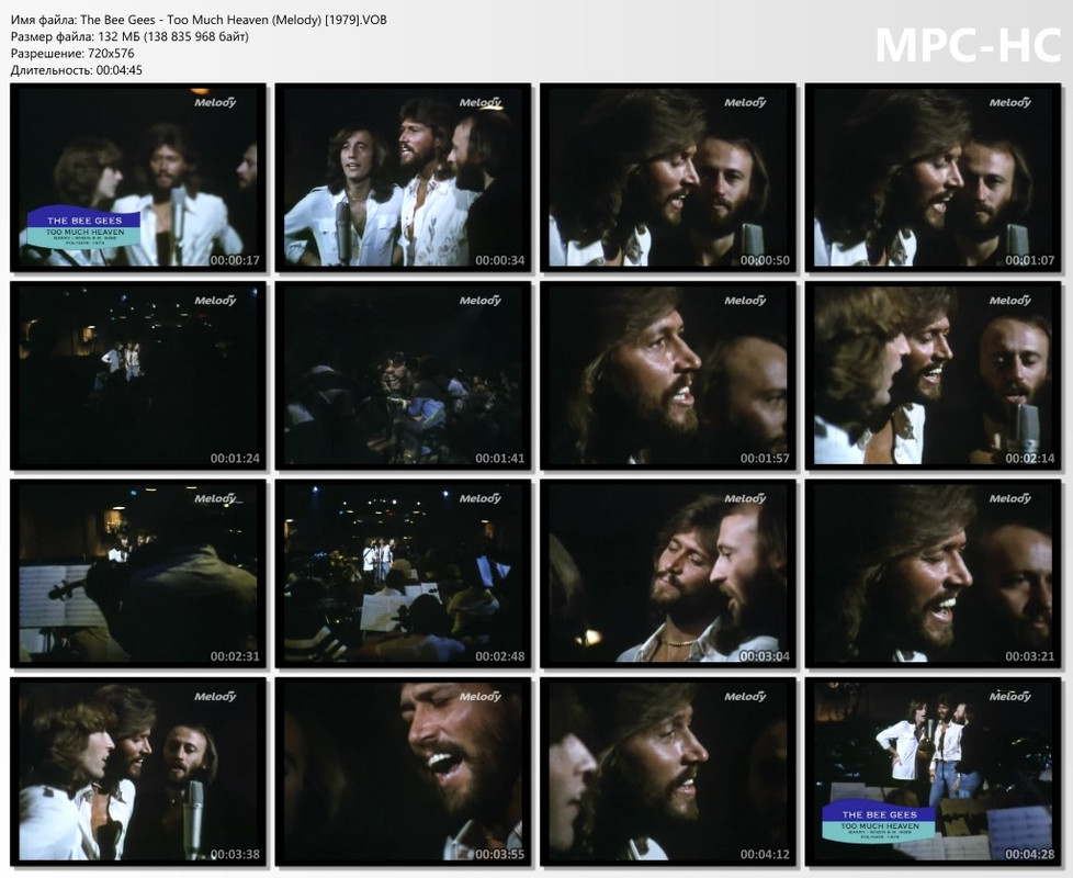 The Bee Gees - Too Much Heaven (Melody) [1979].VOB_thumbs