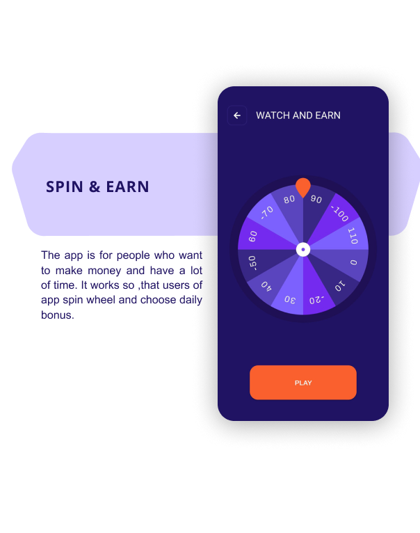 Spin & Earn : Android Source Code - 4