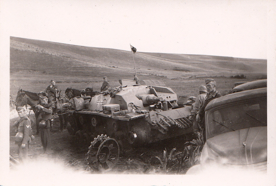 Wehrmacht Panzer Sturmgeschütz III Kettenschaden