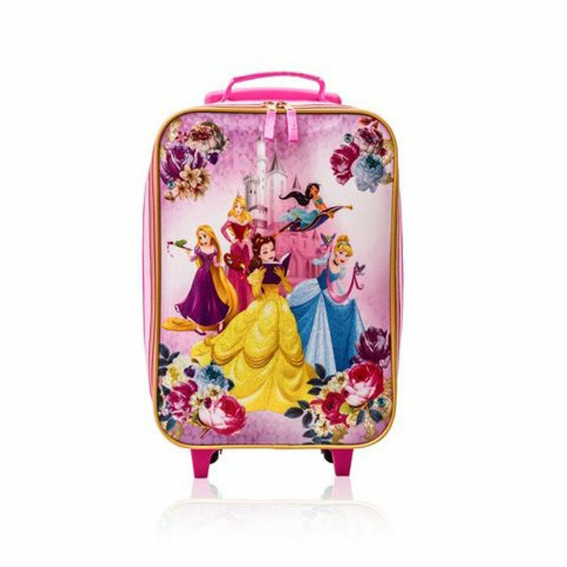 Disney Princess Trolley Soft Side Kids Luggage Case 16 Inch
