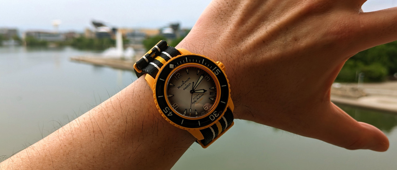 blancpain x swatch - point state park fountain