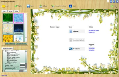 VeryPDF Flipbook Maker 2.0.10.19