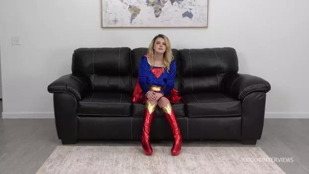 XXXJobInterviews – Dez Hansen – Interviews as Spectacular Girl Super Hero