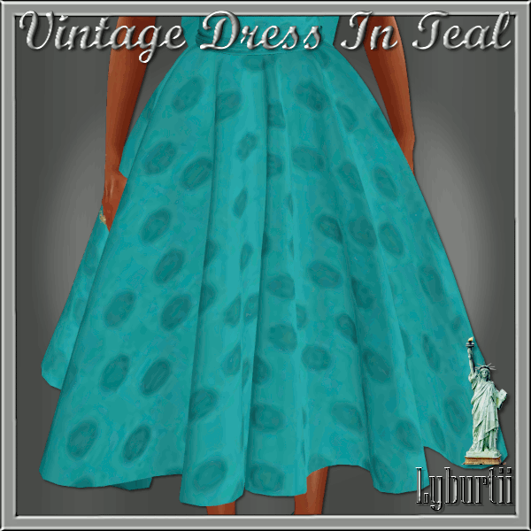 DESC-PIC-Vintage-Dress-Teal