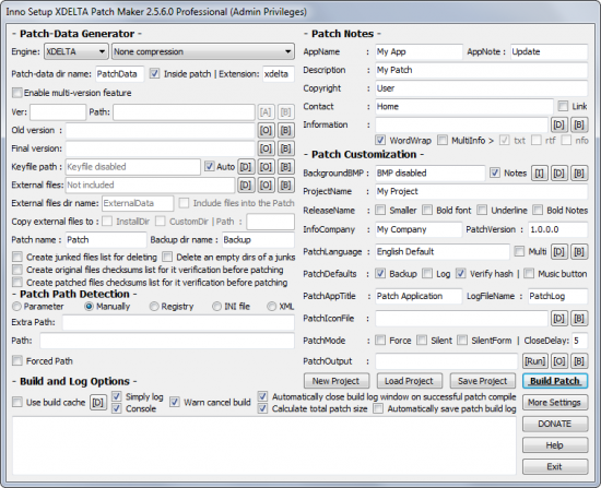 Inno Setup XDELTA Patch Maker 2.6.0.0 Multilingual Inno Setup XDELTA Patch Maker 2.6.0.0 Multilingual