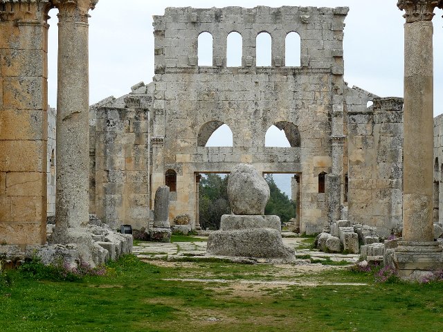 SAN SIMEON-CIUDADELA ALEPO - SIRIA.- CUNA DE CIVILIZACION.-MUSEO AL AIRE LIBRE (2)