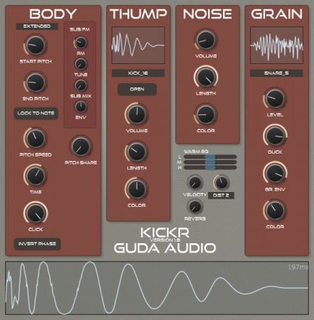 Guda Audio KickR v1.8