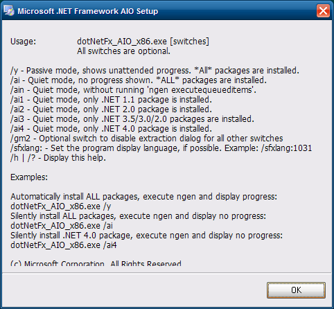 .net aio installer