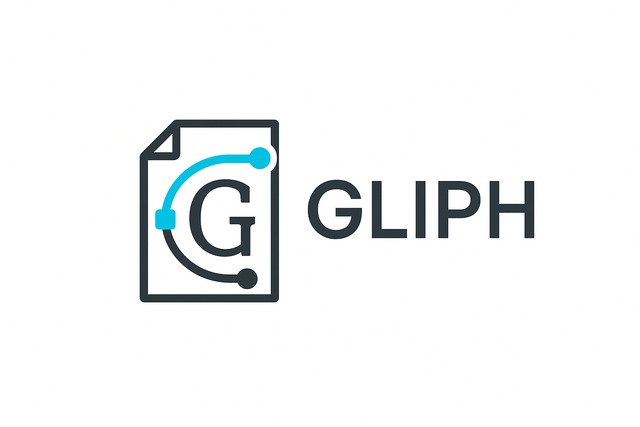 GLIPH - AI-генератор шрифтов из картинок: авто-вырезка глифов, векторизация и экспорт в .TTF за минуты; стартовые 10 бесплатных кредитов