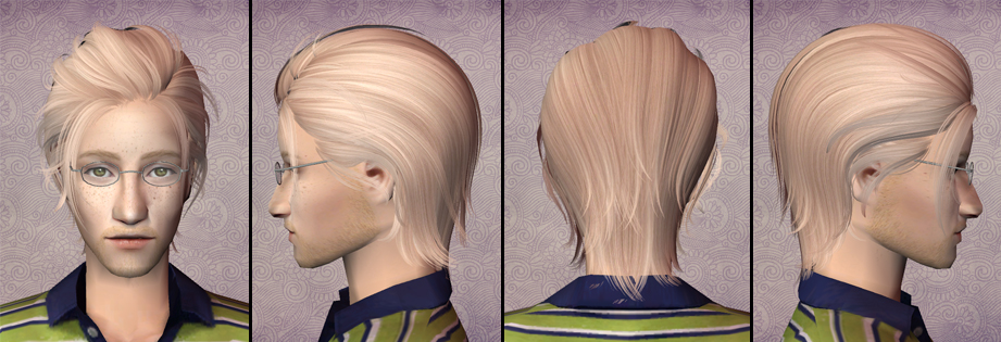 Gantz male hair angles