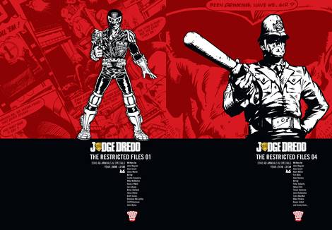 Judge Dredd - The Restricted Files v01-v04 (2012-2014) Complete