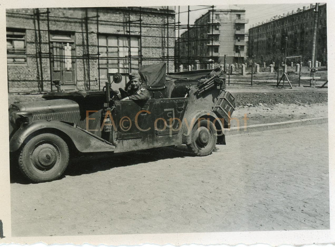 StuG Sturmgeschütz PKW Auto Wagen Cabrio Kennzei